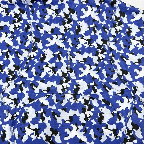 Zero Restriction Golf Pullover Top Womens Size Small Blue Camouflage Performance - Picture 5 of 10